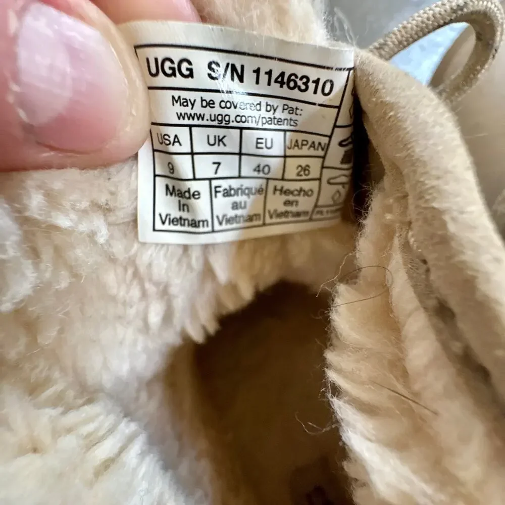 Ugg Women's Tasman X Lace Waterproof Boots Mustard Seed 1146310 9